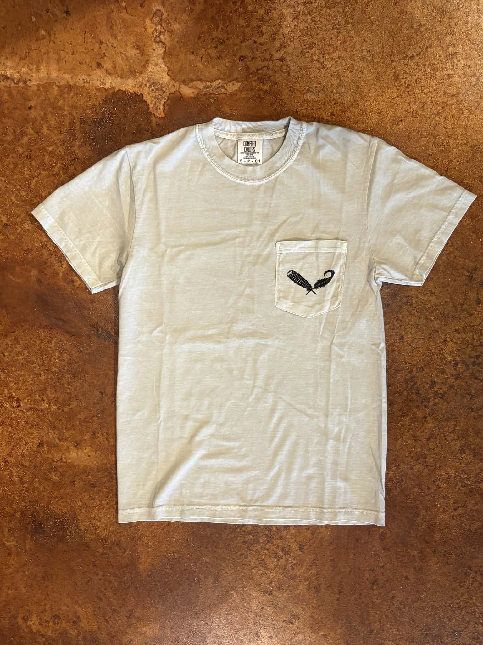 Double Down Heritage Pocket Tee - Sandstone