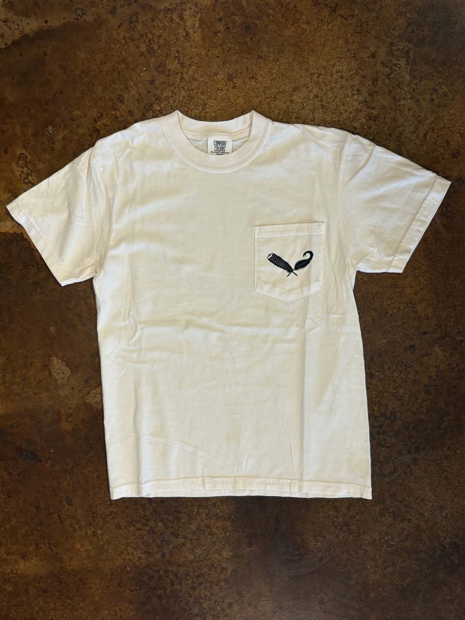Double Down Heritage Pocket Tee - Ivory