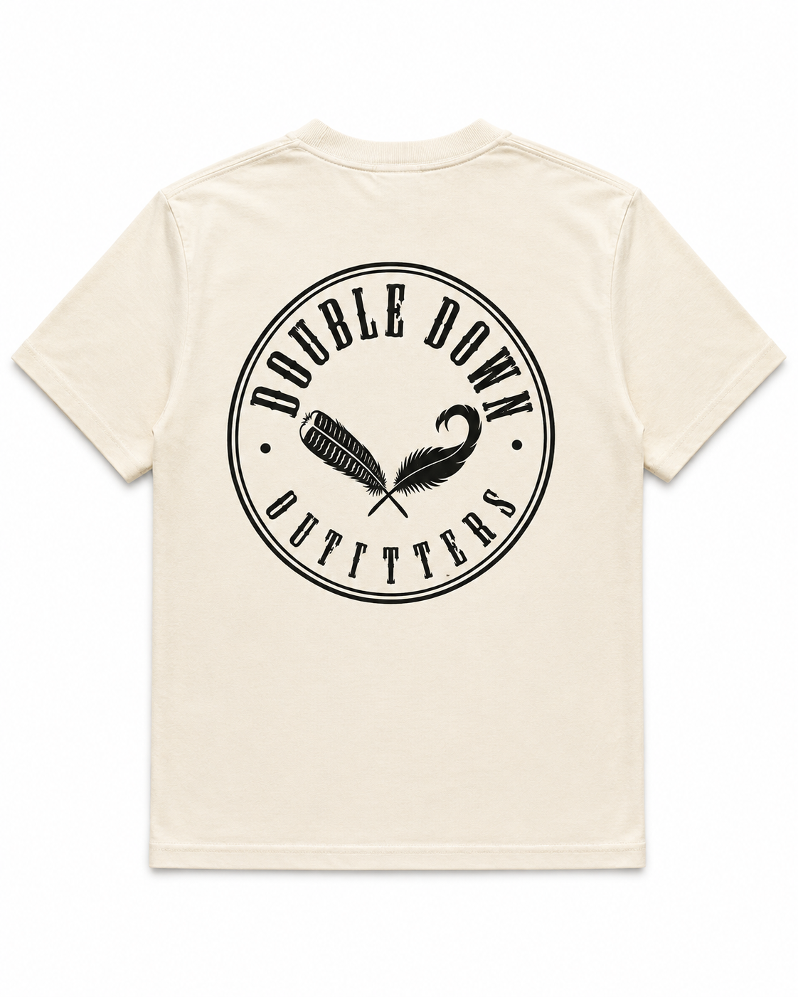 Double Down Heritage Pocket Tee - Ivory