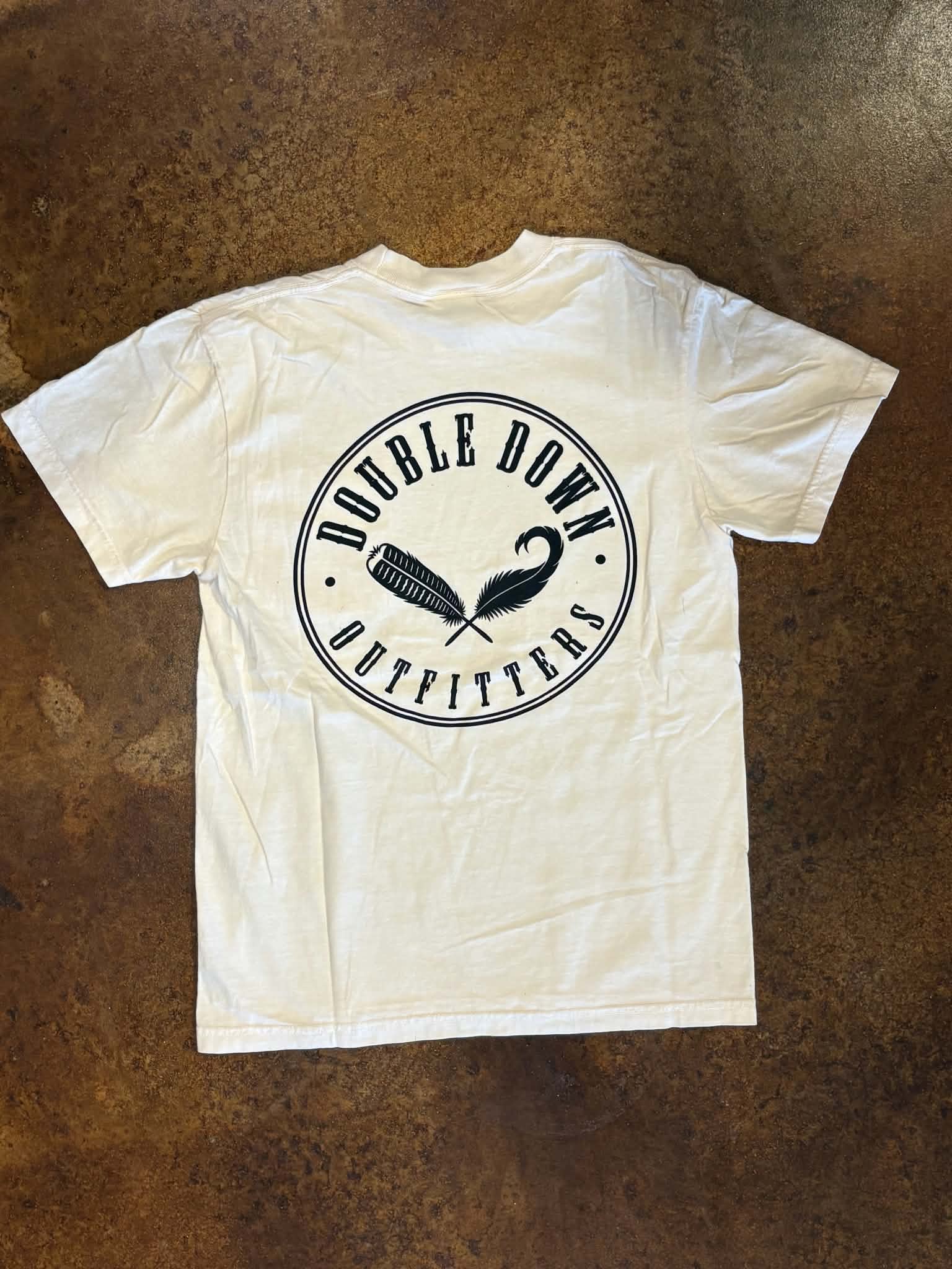 Double Down Heritage Pocket Tee - Ivory